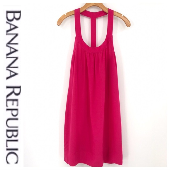 Banana Republic Dresses & Skirts - 💕SALE💕Banana Republic Pink 100% Silk Dress